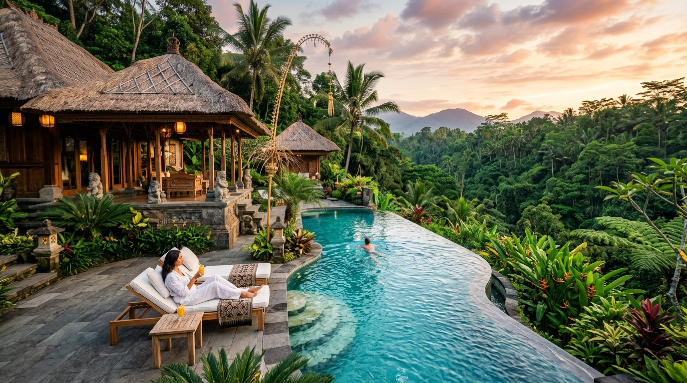 Bali Tropical Island & Ubud Villas